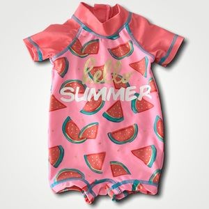 WETSUIT CLUB WATERMELON SCUBA SWIMSUIT